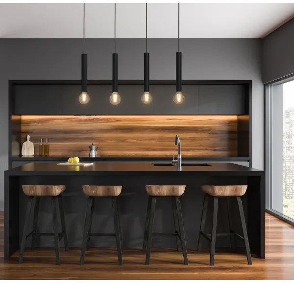 Eglo 98057 - Luster na lanku CORTENOVA 4xE27/60W/230V