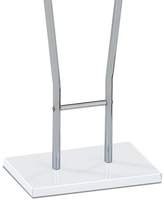 BONTEC Nemý sluha, kov, biela, 83499-04 WT Farba: Biela