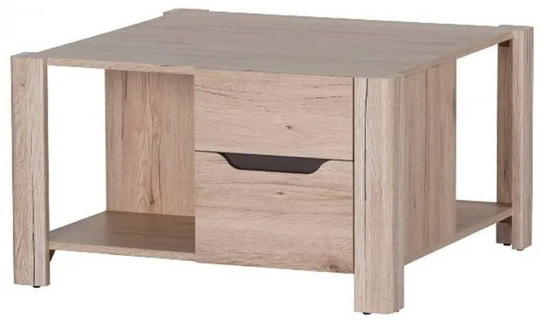Konferenčný stolík Desjo 41 80 cm dub San Remo