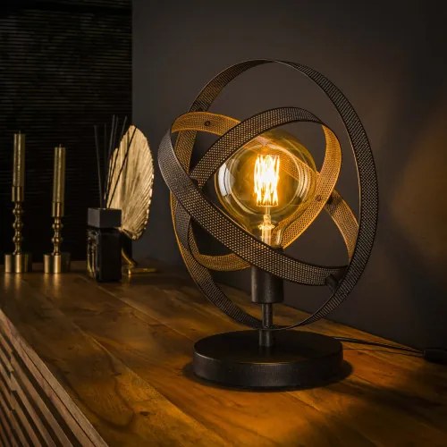 Stolová lampa 84-21 Cosmos 1L Artic Black - Komfort-nábytok