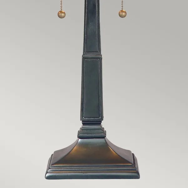 Elstead QZ-STEPHEN-TL - Stolná lampa Tiffany STEPHEN 2xE27/60W/230V