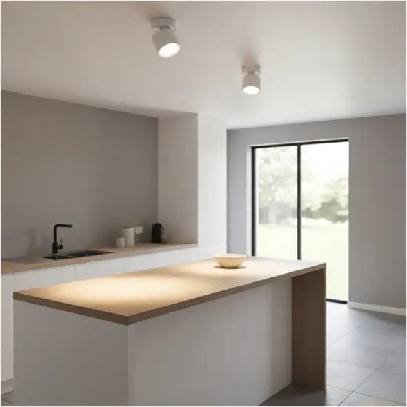 Bodové svietidlo OH12F 1xGX53/35W/230V 8,5 cm biela