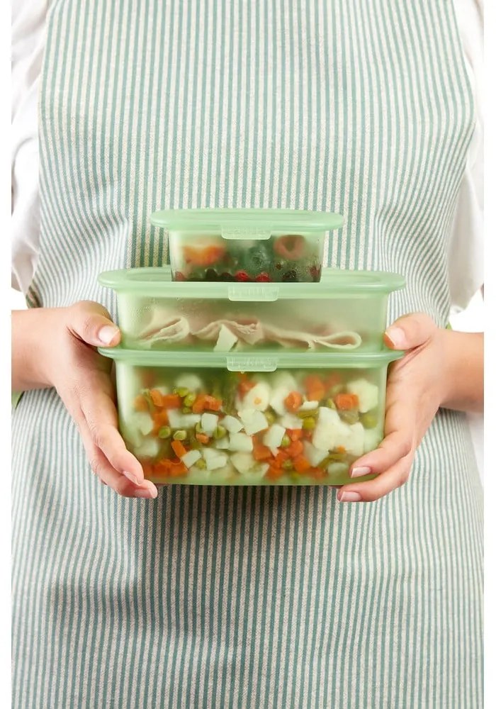 Potravinové škatuľky v súprave 3 ks – Lékué