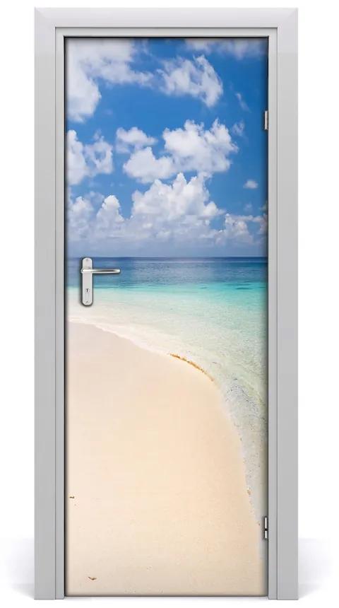 Fototapeta na dvere samolepiace pláš Maledivy 75x205 cm