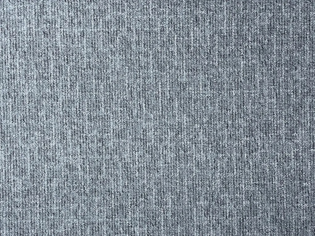 Vopi, Koberec behúň na mieru Alassio modrošedý, šíre 70 cm, modrá, chodba / predsieň