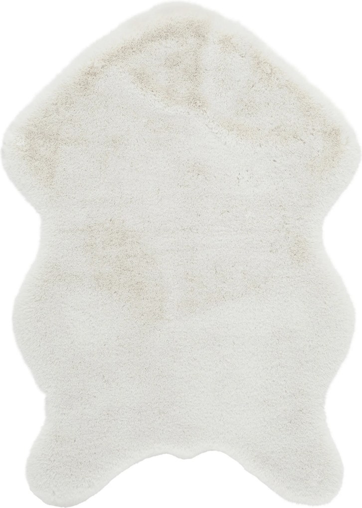 XXXLutz UMELÁ KOŽUŠINA, 60/90 cm, biela Boxxx - Koberce - 007821005092