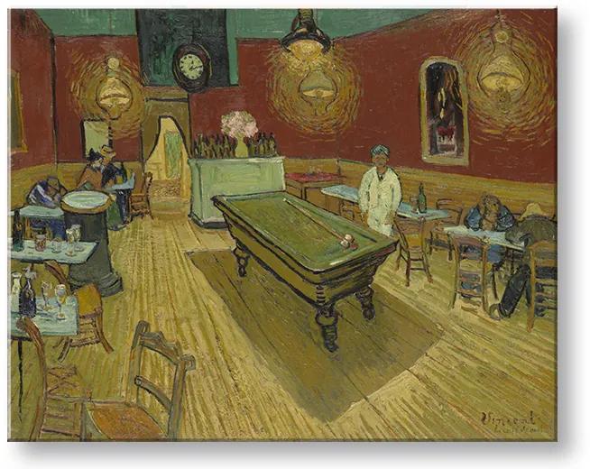 Obraz na plátne Vincent van Gogh - Nočná kaviareň