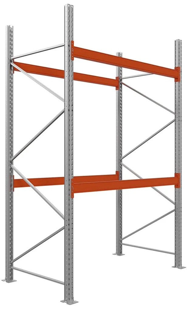 Základný paletový regál|1 moduly