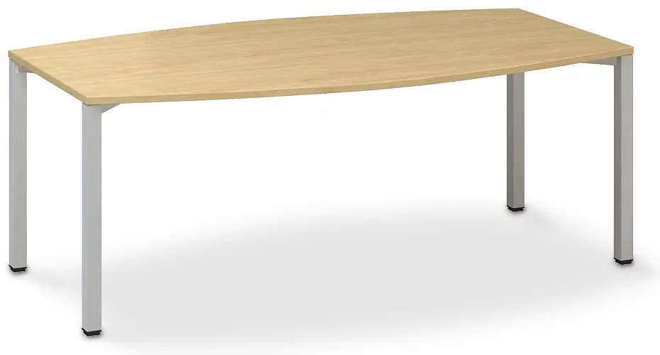 Konferenčný stôl ProOffice 80/110 x 200 x 74,2 cm, divoká hruška