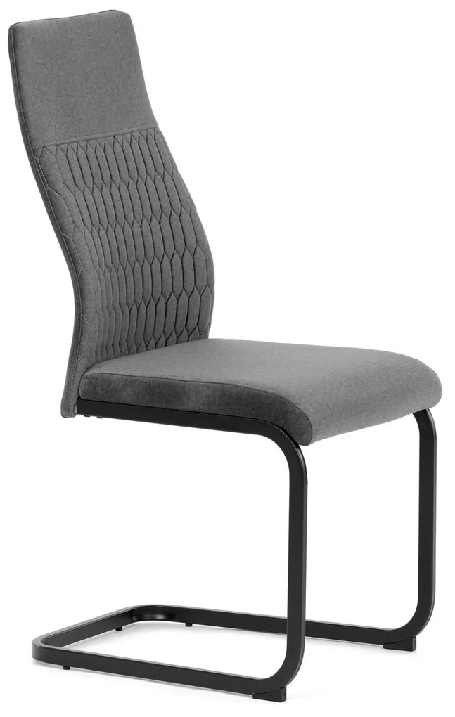Súprava jedálenských stoličiek DCL-X7018 GREY2, 4ks