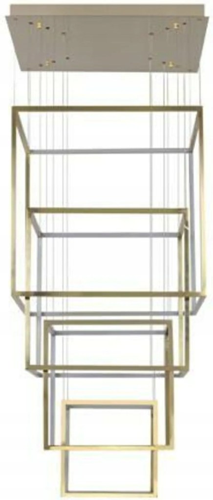 Led Závesné svietidlo AZzardo Opera XL gold AZ3140 329W 19740lm 3000K IP20 6