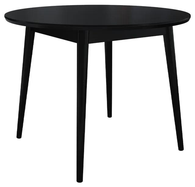 Okrúhly stôl Botiler FI 100, Farby: čierna