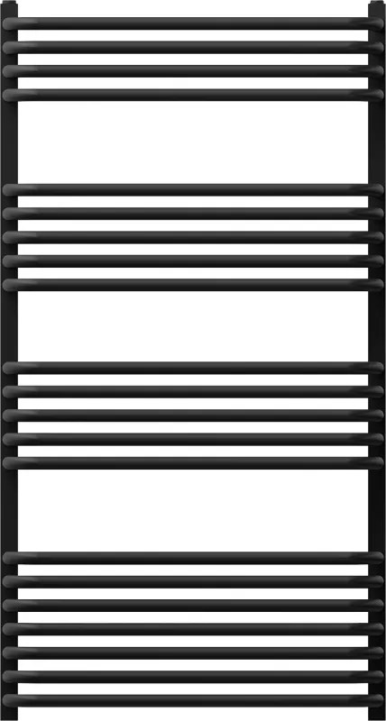 Mexen Apollo vykurovacie teleso 1210 x 650 mm, 713 W, čierna, W117-1210-650-00-70