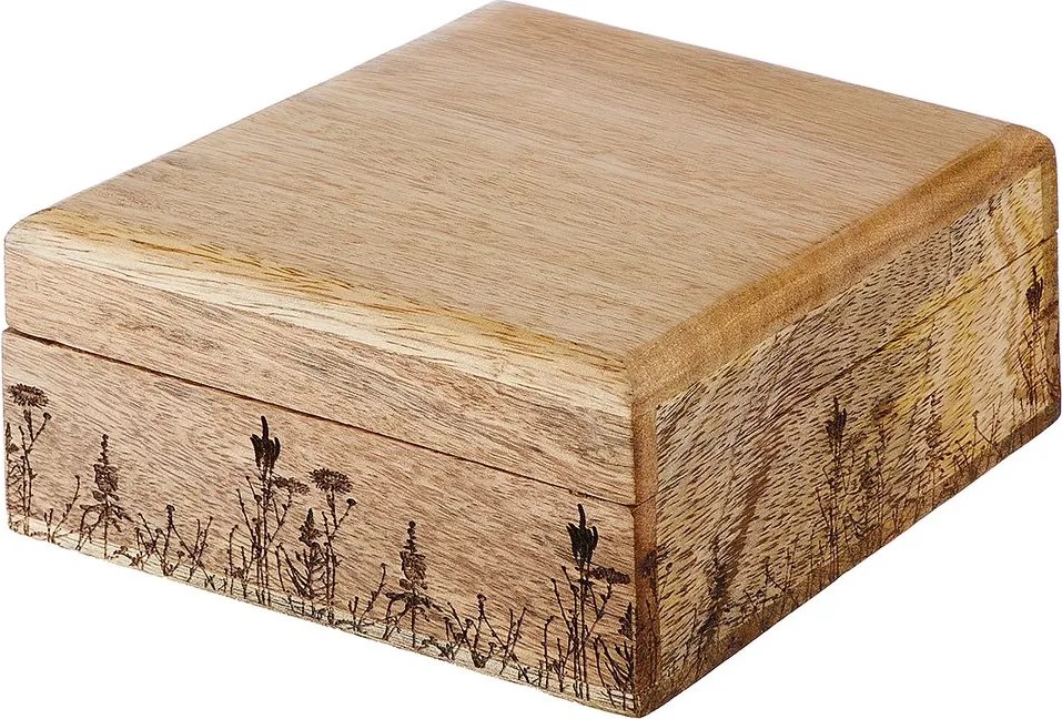FLOWER BOX Štvorcová truhla 14 x 14 cm