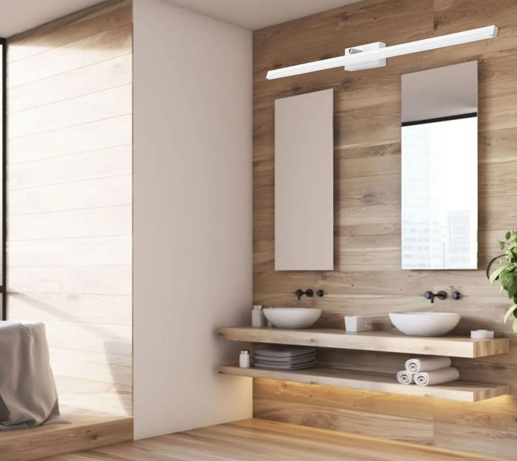 Toolight Rea - Toolight, LED kúpeľnové svietidlo nad zrkadlo 20W 100CM APP376-1W, biela, OSW-05006