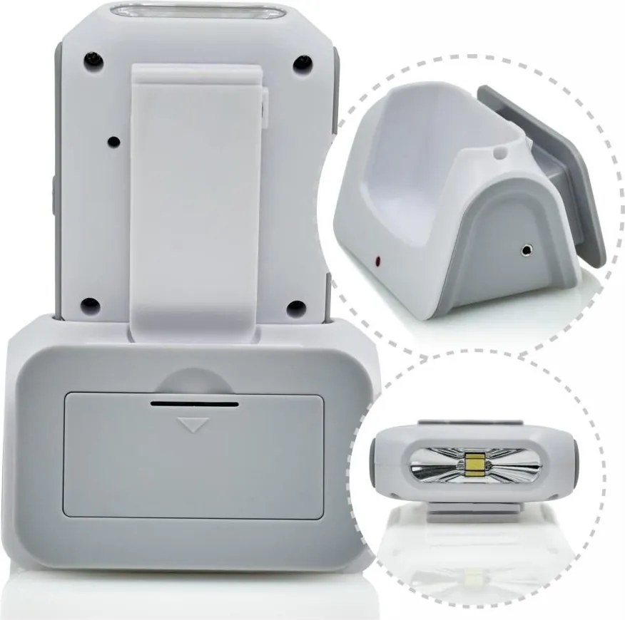 Digitálny teplomer - termosonda HiNOVA - sivý