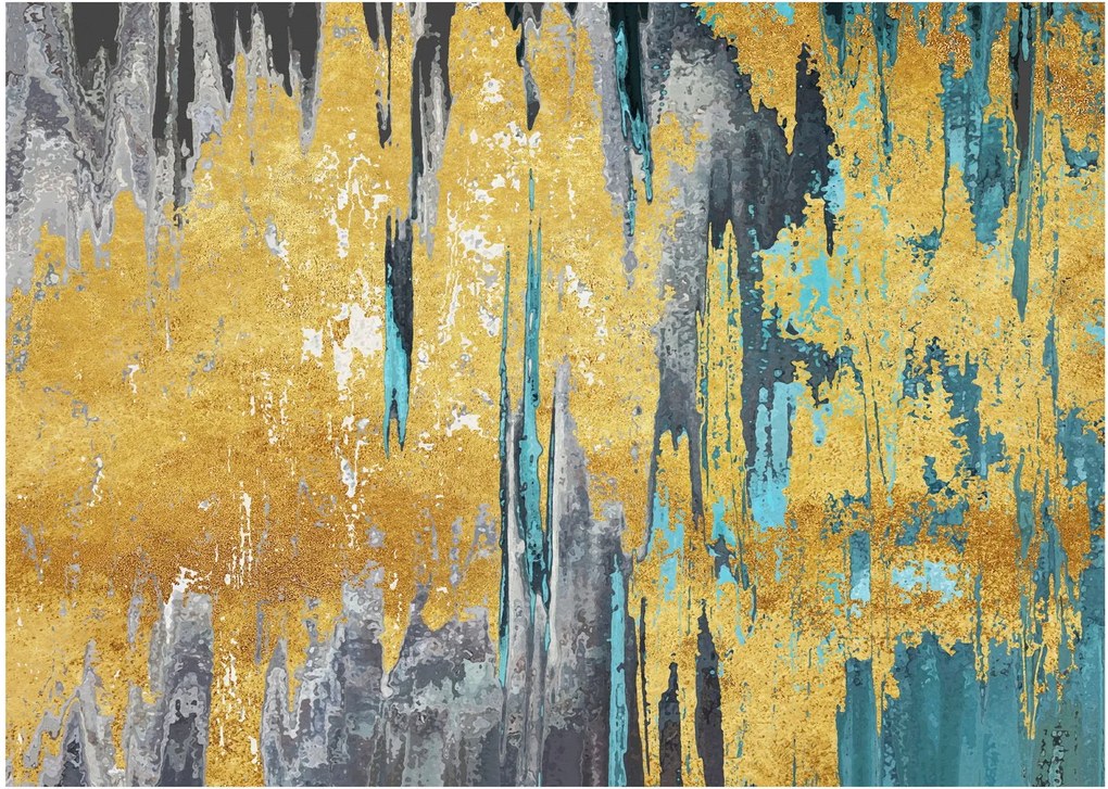 Obraz - Zlatý design (70x50 cm)
