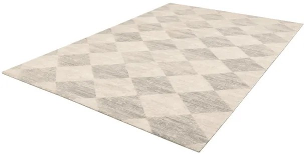 Koberec Agnella Agnus Checkered sivý