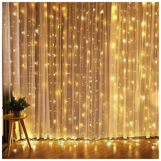 LED Vianočný záves LED/3xAA