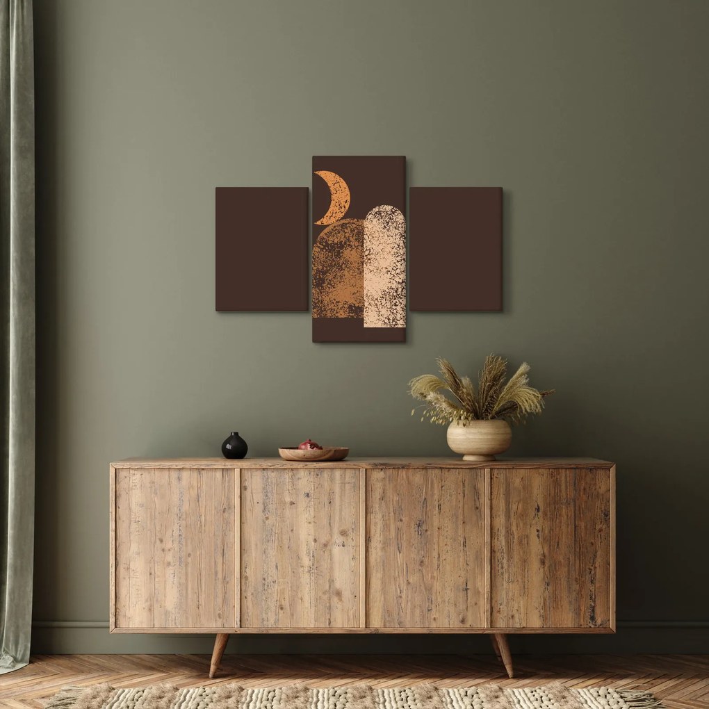 Obraz - Oranžové oblúky N⁰2 (90x60 cm)