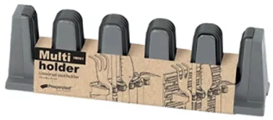 Prosperplast Držiak na náradie, organizér do dielne MULTIHOLDER 5 úchytov - 31x10x7