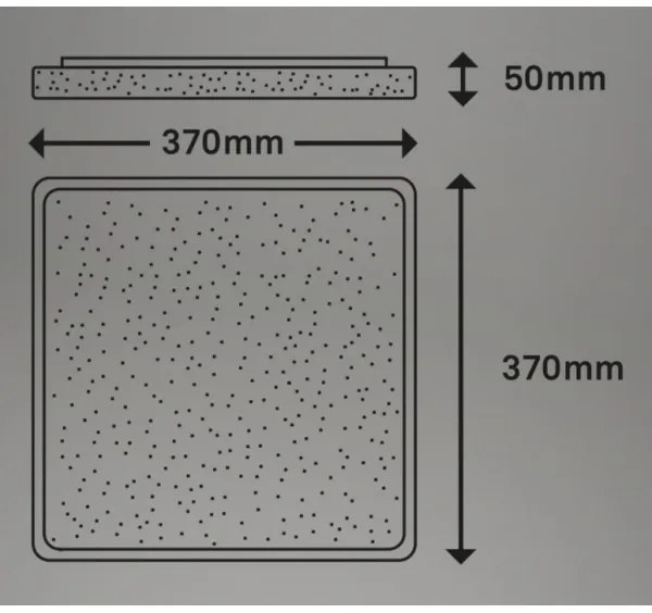 Briloner 3749-414 - LED Stropné svietidlo LINO LED/24W/230V matný chróm