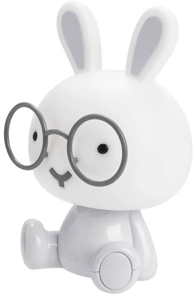 LED detské nočné svetlo HOPPY 23,5 cm, biela