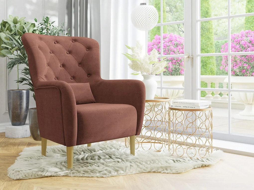 Čalúnené kreslo Rufarn, Dostupné poťahy: Magic Velvet 2219