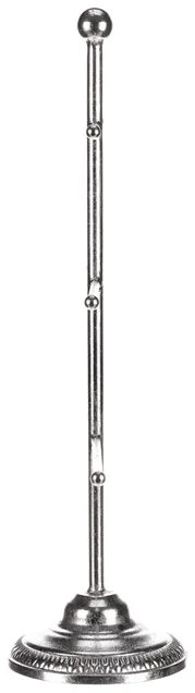 Autronic BONTEC Stojan kovový - na zavesenie ozdôb, strieborný Farba: Biela