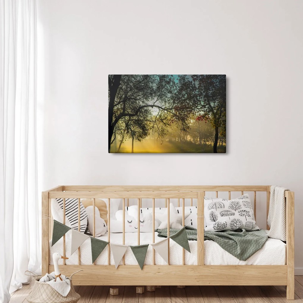 Obraz východu slnka (90x60 cm)