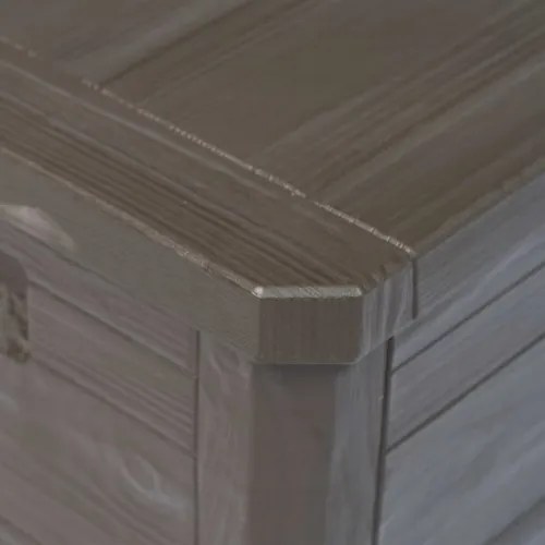 vidaXL Záhradný úložný box hnedý 280 l-