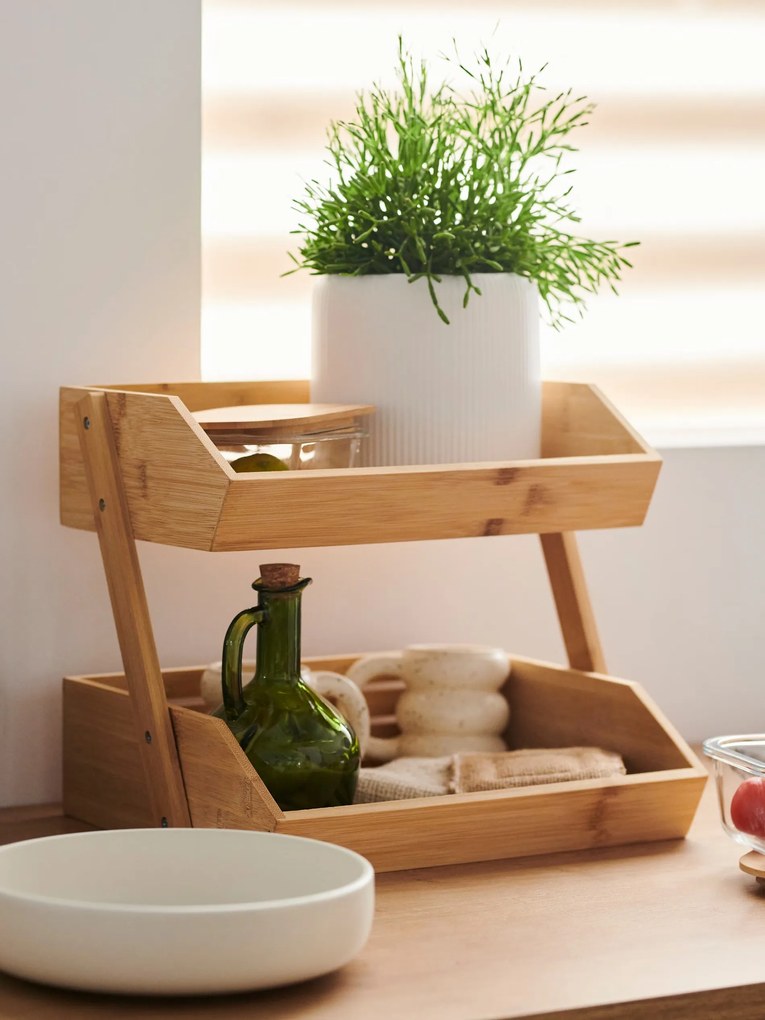 Kesper Organizér na ovocie, 2-poschodový, regál na pečivo - FRUITO