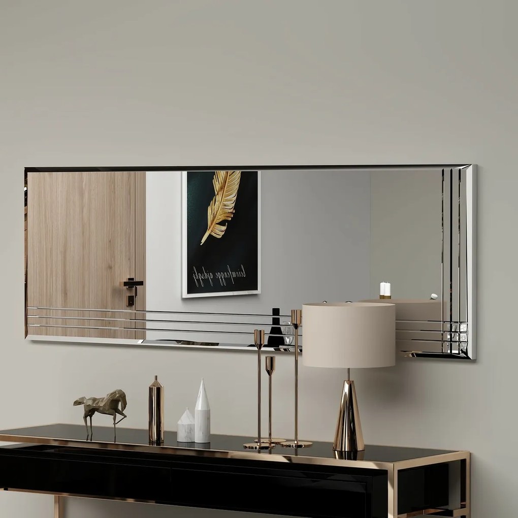 Zrkadlo Trio Transparent 40 x 120 cm