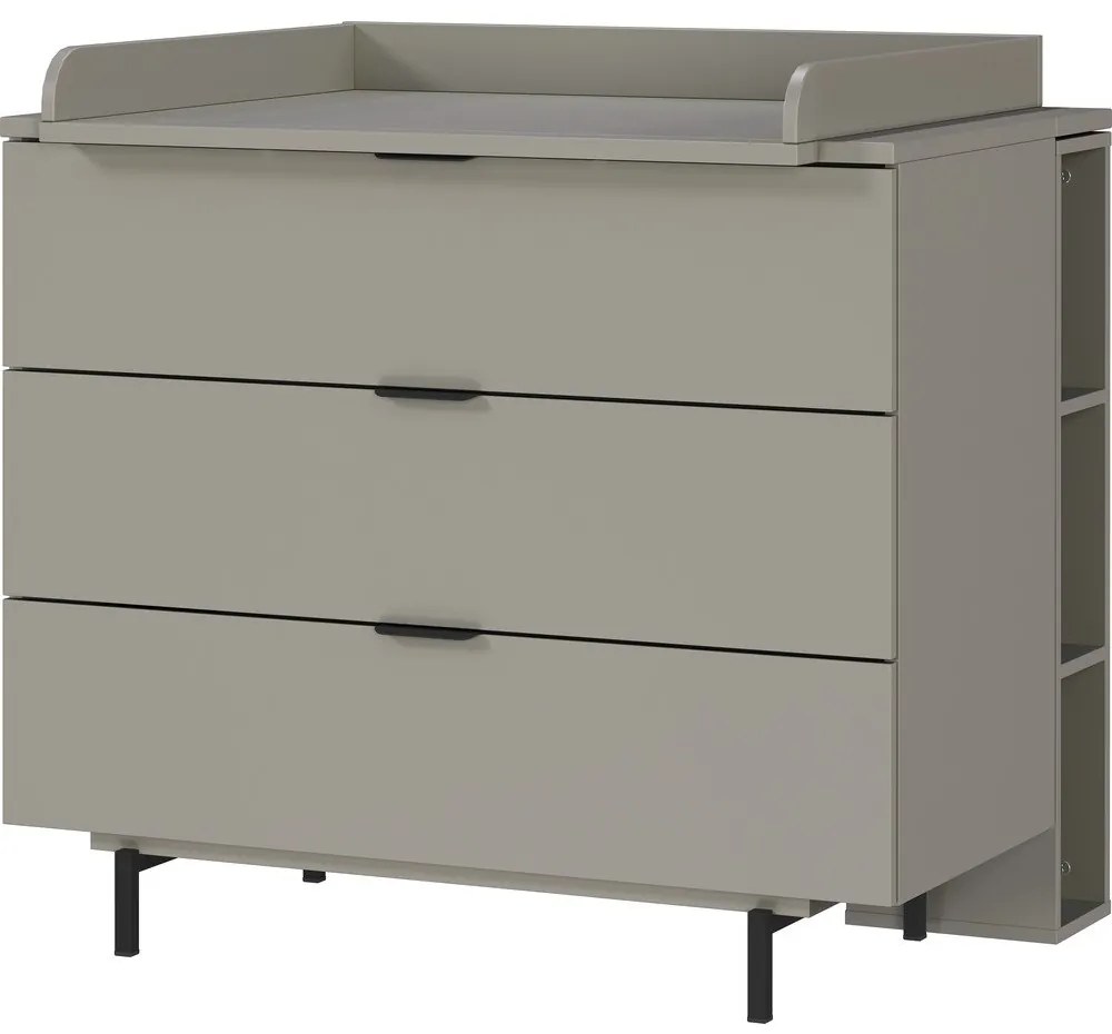 Sivá detská polica 19 cm Tomino – Germania