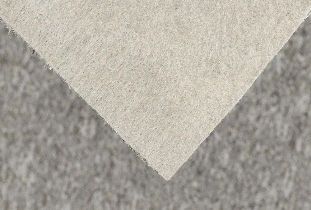 Timzo, Metrážny koberec Bingo 6885, na mieru, šíře 3m,4m,5m, šedá, filc, obývacia izba