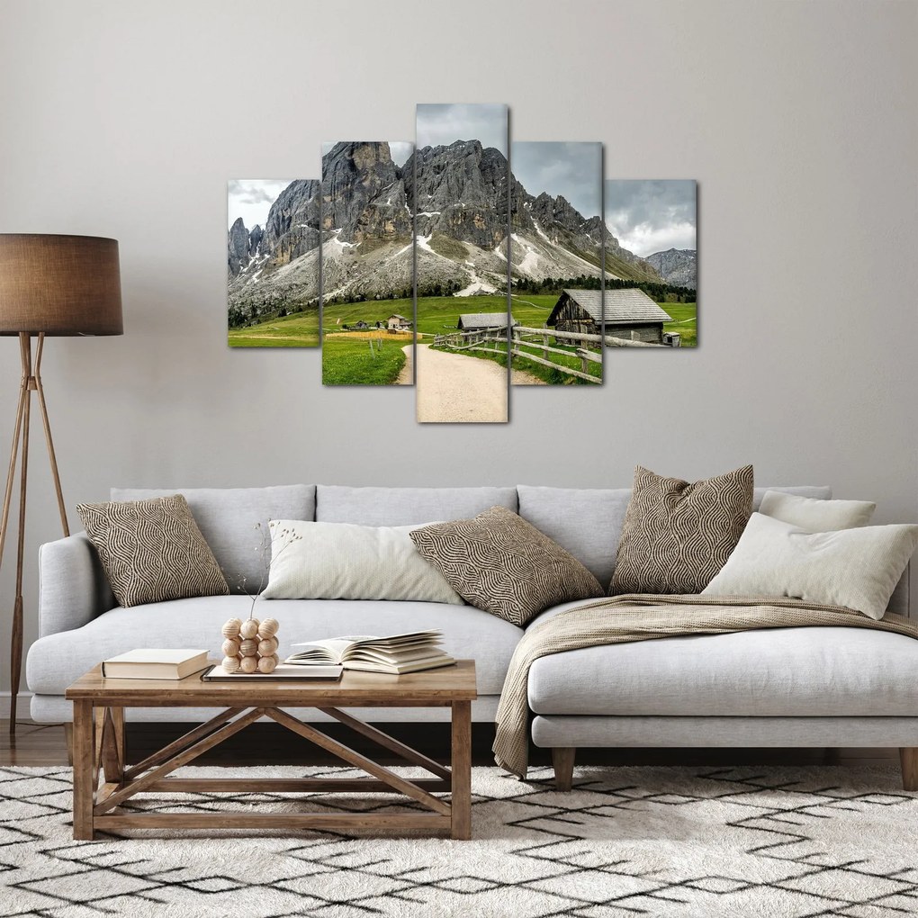 Obraz - V rakúskych horách (150x105 cm)