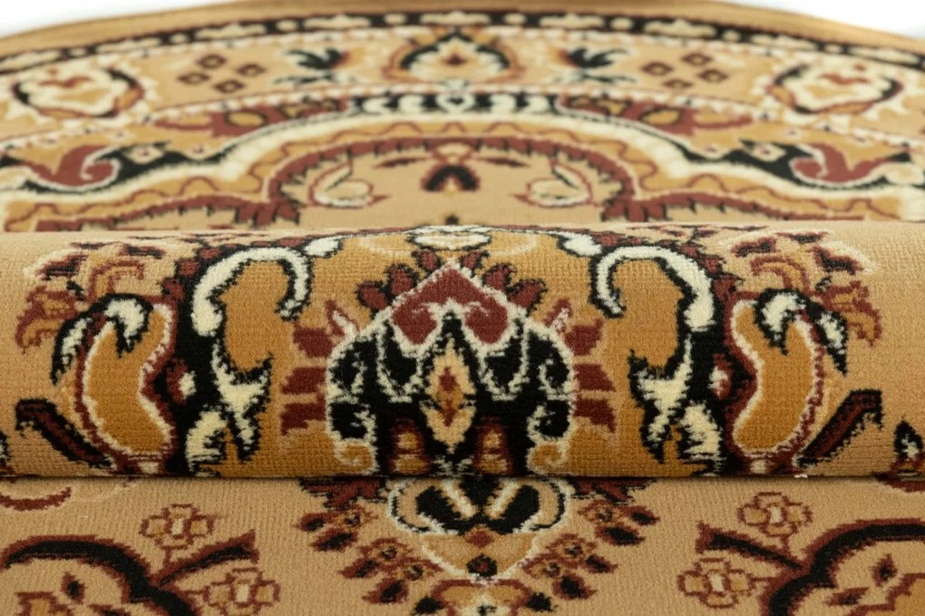 TA Koberec E951A TMAVOBÉŽOVÝ ATLAS PP OV Rozmer: 80x150 cm