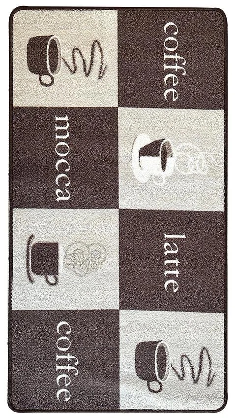 Koberec 0,8/1,5 KMDV136 hnedá