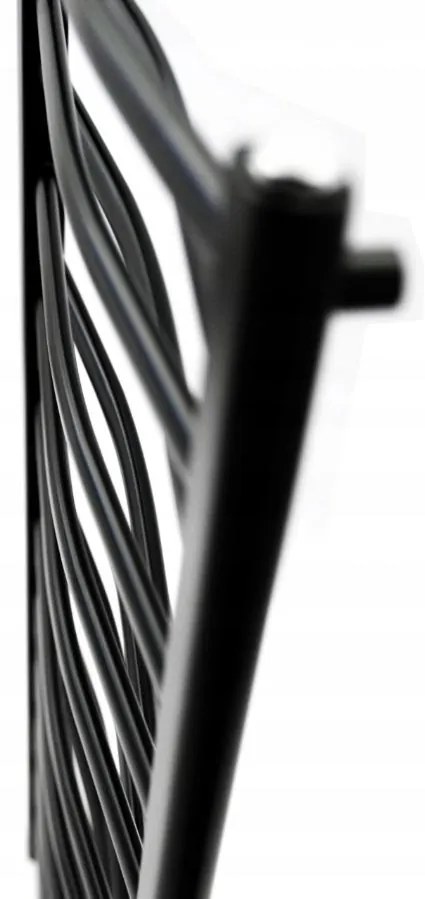 Regnis 3D Slza, Vykurovacie teleso 540x500mm, 296W, čierna matná, L3D50/50/BLACK