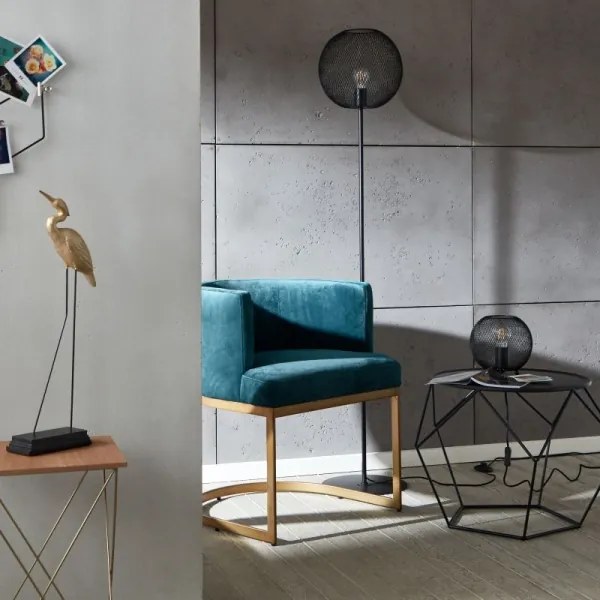 Brilliant - Stolná lampa SOCO 1xE27/60W/230V čierna