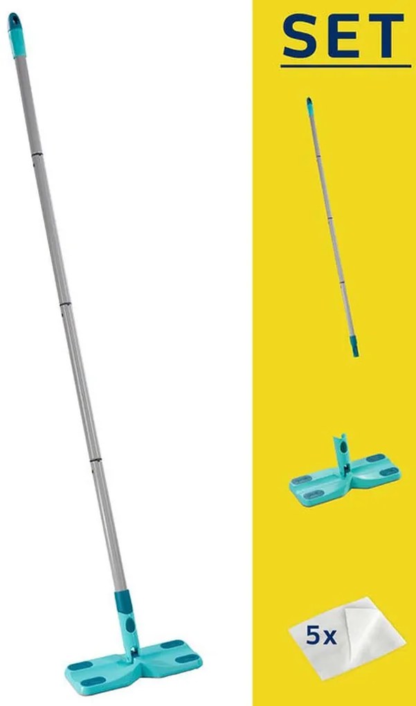 LEIFHEIT Clean &amp;amp; Away Set podlahový mop 26 cm s click systémom 56666