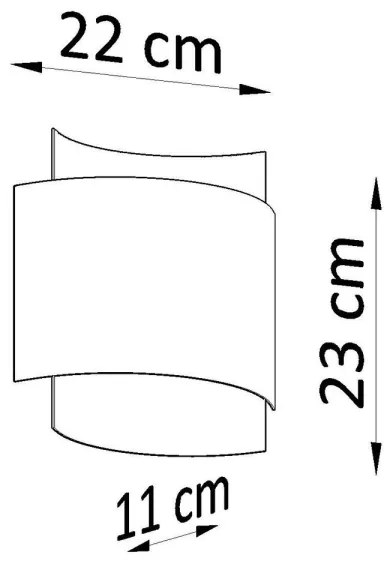 Nástenné svietidlo IMPACT 1xG9/40W/230V čierna