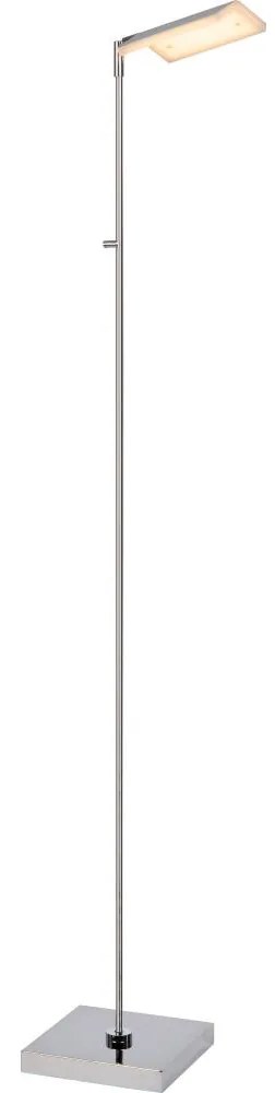 Lucide 19730/10/11 - LED Stmievateľná stojacia lampa AARON LED/12W/230V chróm