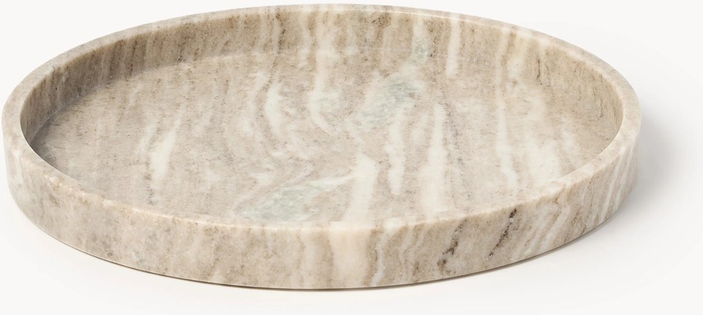 Mramorový dekoračný podnos Venice, Ø 35 cm