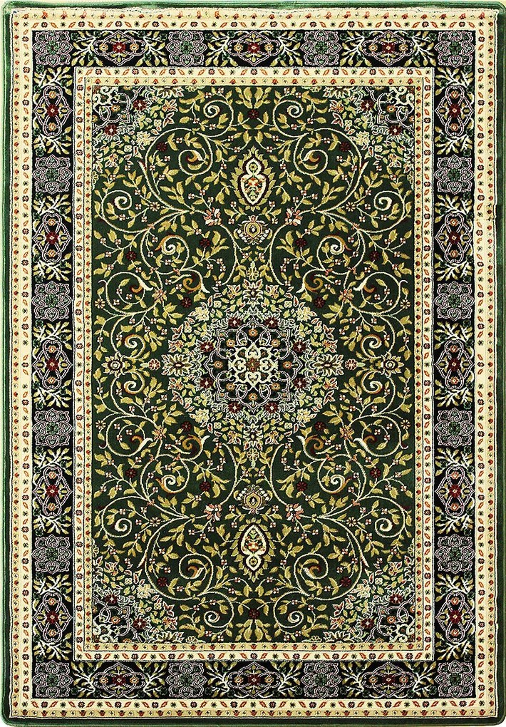 Berfin Dywany, Kusový koberec Anatolia 5858 Y (Green), 150x230, zelená, kancelária