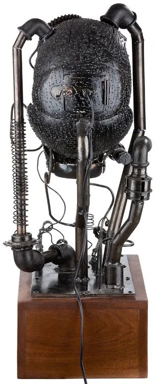 Design stojaca lampa CYBERPUNK grey