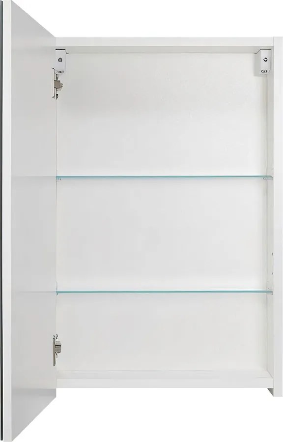Comodo Zrkadlová skrinka Ticino 40 ZS LED-B s osvetlením Any LED 30 B, čierna