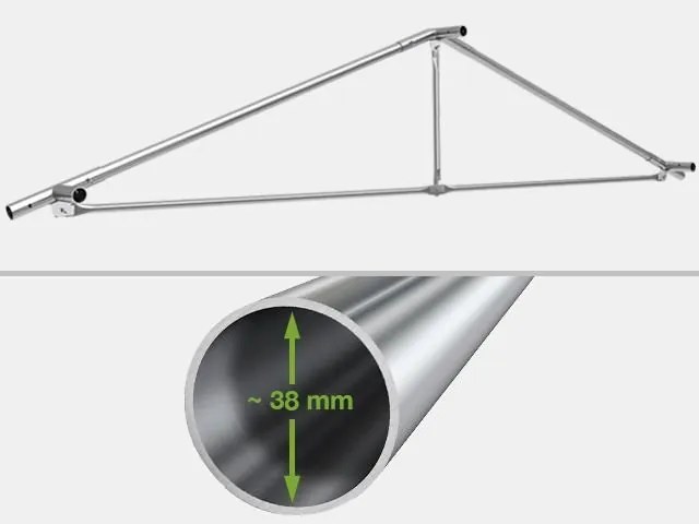 Pártystany-Jičín s.r.o. Záhradný Party stan 6x12m - PVC PREMIUM Ohňovzdorný Farba: Červenobiela