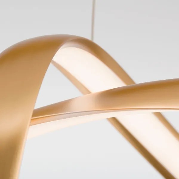 Orion HL 6-1663 - LED Stmievateľný luster na lanku CIRCUS LED/36W/230V zlatá