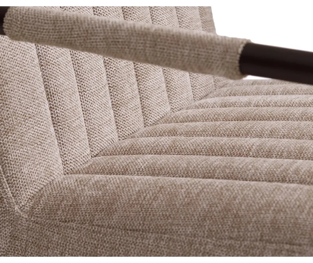 Béžové kreslo Trout – Unique Furniture